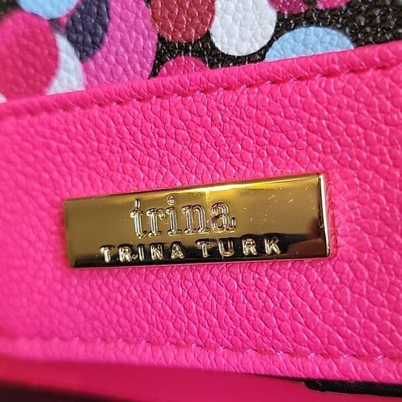 TRINA TURK TRAVEL ACCESSORY SET, PASSPORT COVER AND LUGGAGE TAG - NEW - Picture 5 of 10